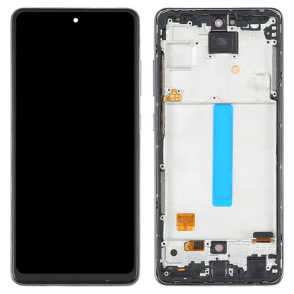 For Samsung Galaxy A52 4G SM-A525 6.43 inch OLED LCD Screen Digitizer Full Assembly with Frame(Black) - LCD Screen by buy2fix | Online Shopping UK | buy2fix