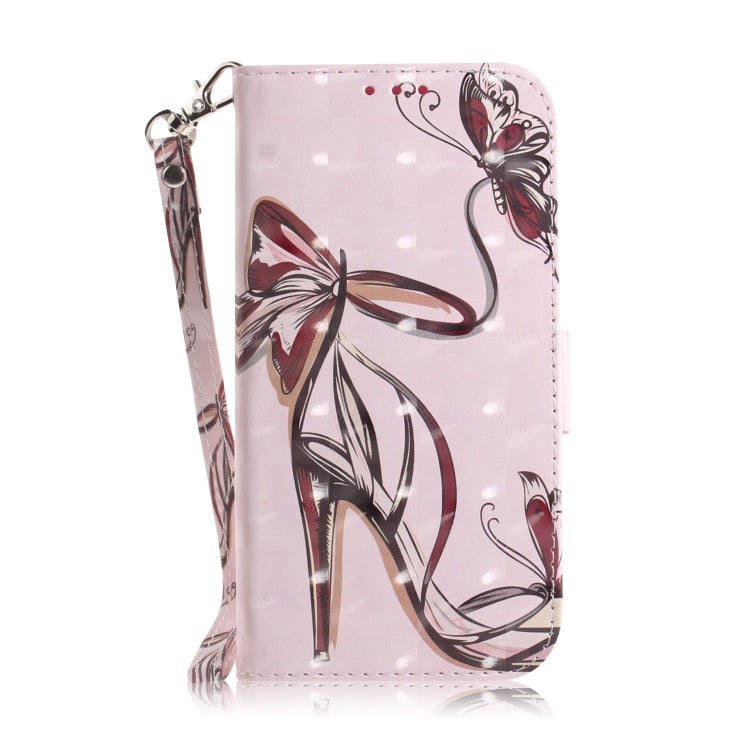 For OnePlus 11 3D Colored Horizontal Flip Leather Phone Case(Butterfly High-heeled) by buy2fix