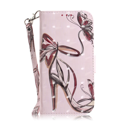 For OnePlus 11 3D Colored Horizontal Flip Leather Phone Case(Butterfly High-heeled) by buy2fix