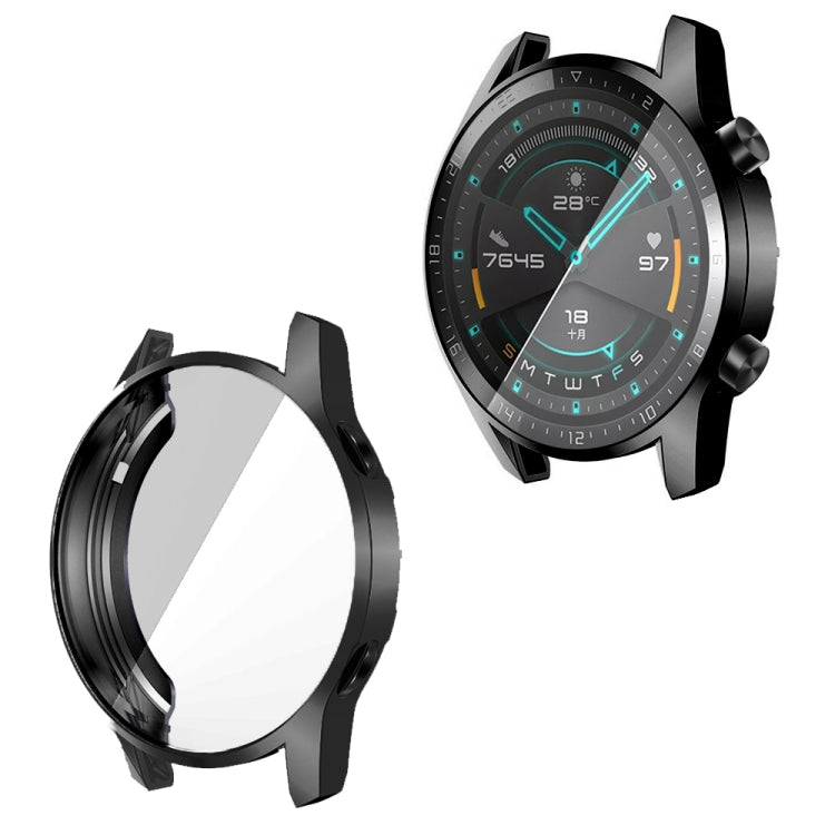 For Huawei Watch GT2 46mm TPU All Inclusive Watch Case(Black) - Watch Cases by Huawei | Online Shopping UK | buy2fix