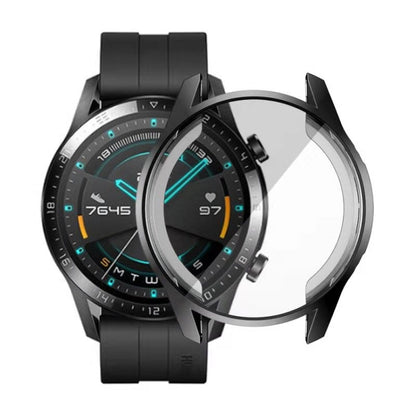 For Huawei Watch GT2 46mm TPU All Inclusive Watch Case(Black) - Watch Cases by Huawei | Online Shopping UK | buy2fix