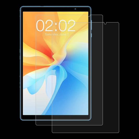 For Teclast P25T / P26T 2pcs 0.3mm 9H Explosion-proof Tempered Tablet Glass Film - Others by buy2fix | Online Shopping UK | buy2fix