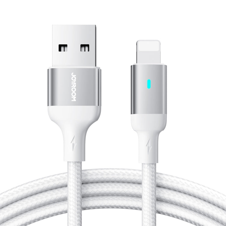 JOYROOM S-UL012A10 Extraordinary Series 2.4A USB-A to 8 Pin Fast Charging Data Cable, Cable Length:1.2m(White) by JOYROOM