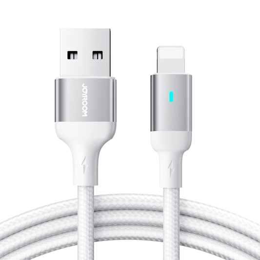 JOYROOM S-UL012A10 Extraordinary Series 2.4A USB-A to 8 Pin Fast Charging Data Cable, Cable Length:1.2m(White) by JOYROOM