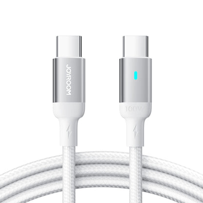 JOYROOM S-CC100A10 Extraordinary Series 100W USB-C / Type-C to USB-C / Type-C Fast Charging Data Cable, Cable Length:1.2m(White) by JOYROOM