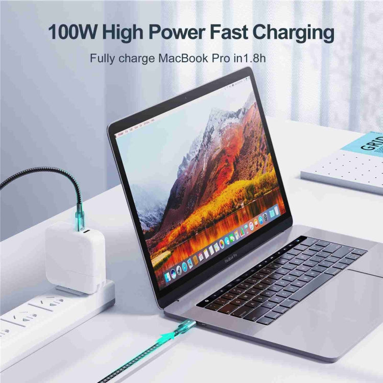 JOYROOM S-CC100A10 Extraordinary Series 100W USB-C / Type-C to USB-C / Type-C Fast Charging Data Cable, Cable Length:1.2m(White) by JOYROOM