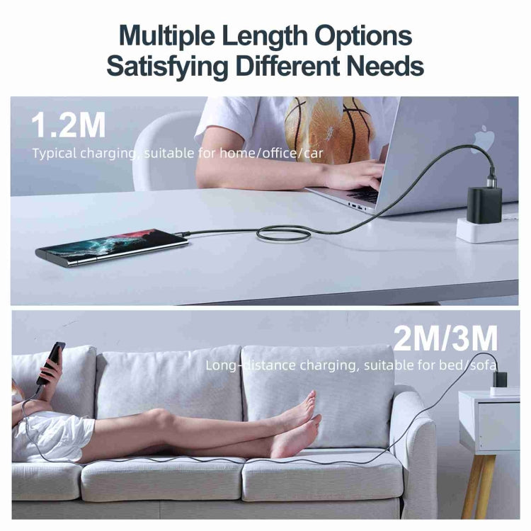 JOYROOM S-CC100A10 Extraordinary Series 100W USB-C / Type-C to USB-C / Type-C Fast Charging Data Cable, Cable Length:1.2m(White) by JOYROOM