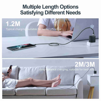 JOYROOM S-CC100A10 Extraordinary Series 100W USB-C / Type-C to USB-C / Type-C Fast Charging Data Cable, Cable Length:1.2m(White) by JOYROOM