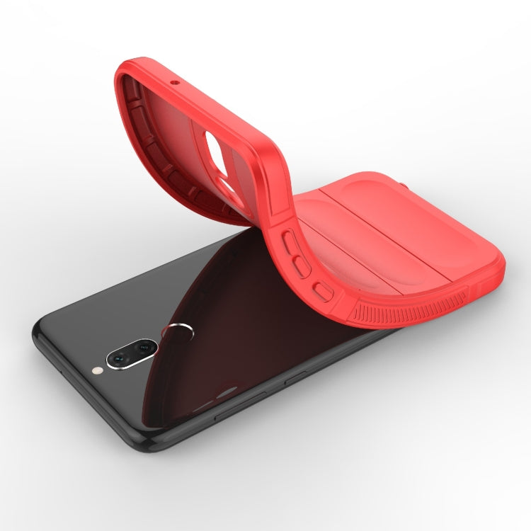 For Huawei Mate 10 Lite Magic Shield TPU + Flannel Phone Case(Purple) - Huawei Cases by buy2fix | Online Shopping UK | buy2fix