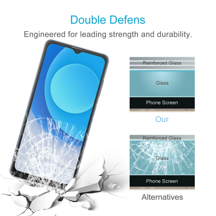 For Blackview A53 Pro 10pcs 0.26mm 9H 2.5D Tempered Glass Film by buy2fix