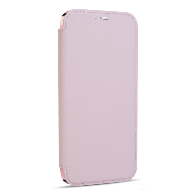 For iPhone 14 Plus MagSafe Magnetic RFID Anti-theft Leather Phone Case(Pink) - iPhone 14 Plus Cases by buy2fix | Online Shopping UK | buy2fix