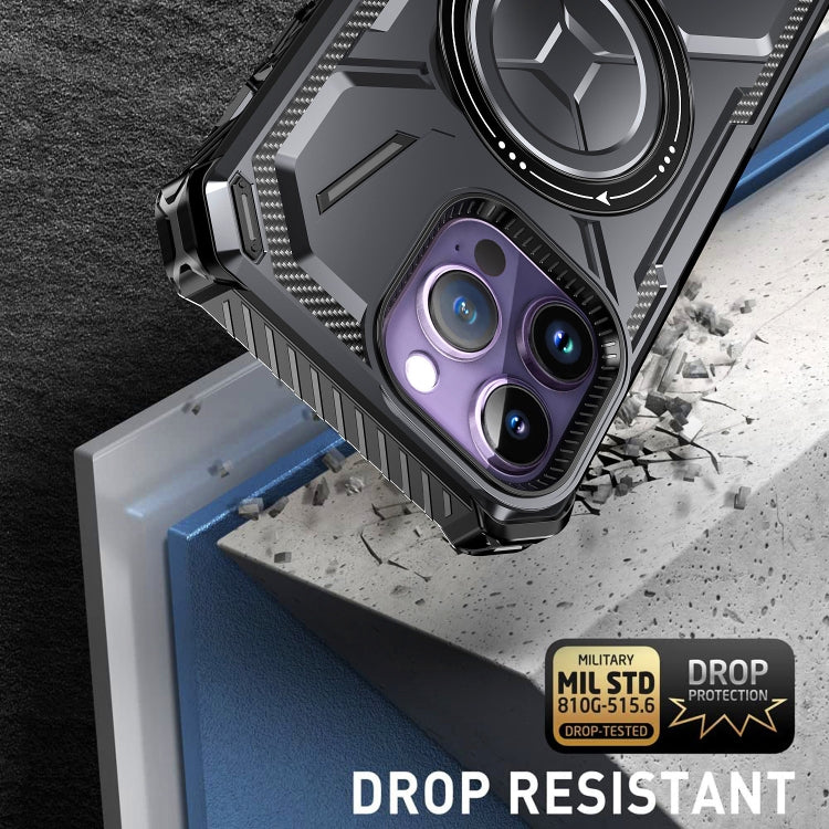 For iPhone 14 Pro Max Armor Series Holder Phone Case(Army Green) by buy2fix