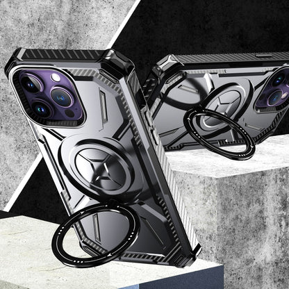 For iPhone 14 Pro Max Armor Series Holder Phone Case(Army Green) by buy2fix