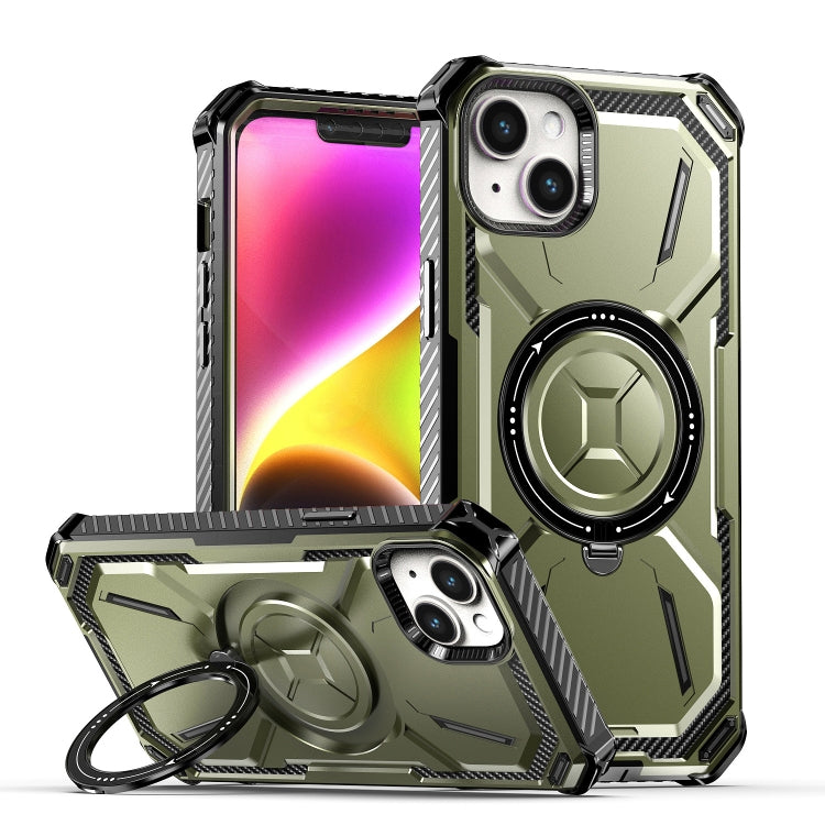 For iPhone 11 Armor Series Holder Phone Case(Army Green) by buy2fix