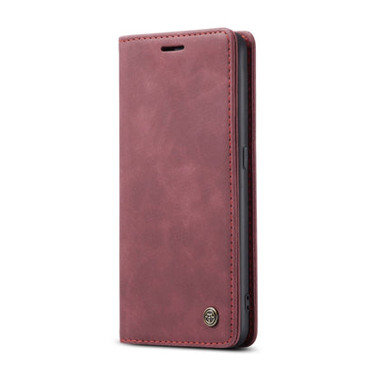 For OPPO Reno8 T 5G CaseMe 013 Multifunctional Horizontal Flip Leather Phone Case(Wine Red) by CaseMe