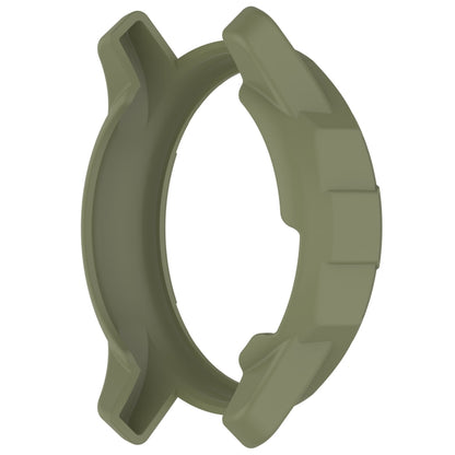 For Garmin Vivomove Trend Armor Hollow Watch Protective Case(Jungle Green) by buy2fix