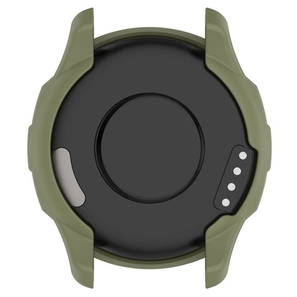 For Garmin Vivomove Trend Armor Hollow Watch Protective Case(Jungle Green) by buy2fix