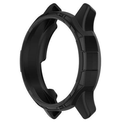 For Garmin Vivomove Trend Armor Hollow Watch Protective Case(Black) by buy2fix
