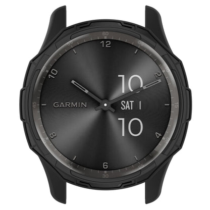 For Garmin Vivomove Trend Armor Hollow Watch Protective Case(Black) by buy2fix