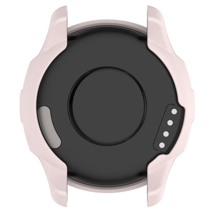 For Garmin Vivomove Trend Armor Hollow Watch Protective Case(Light Pink) by buy2fix