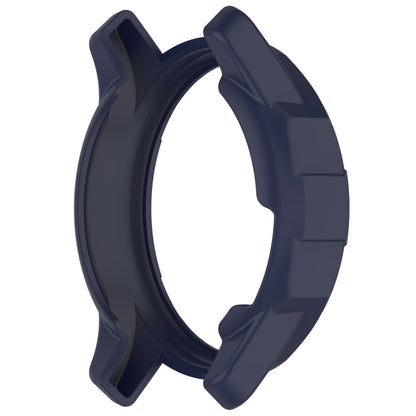 For Garmin Vivomove Trend Armor Hollow Watch Protective Case(Midnight Blue) by buy2fix