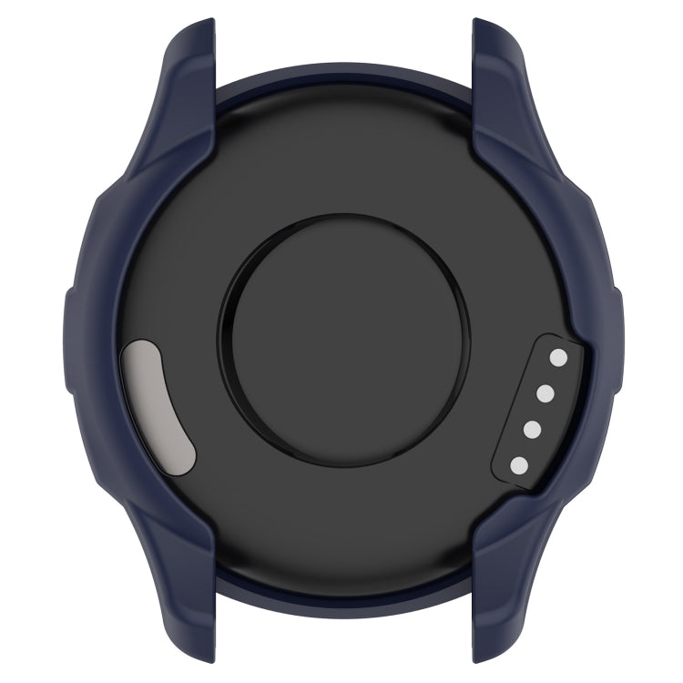 For Garmin Vivomove Trend Armor Hollow Watch Protective Case(Midnight Blue) by buy2fix