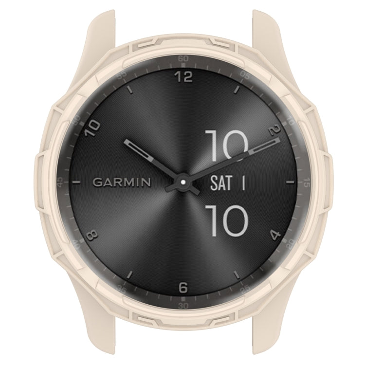For Garmin Vivomove Trend Armor Hollow Watch Protective Case(Starlight) by buy2fix