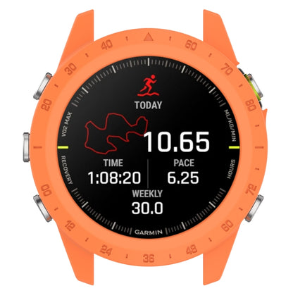For Garmin MARQ 2 Armor Hollow Watch Protective Case(Orange) by buy2fix