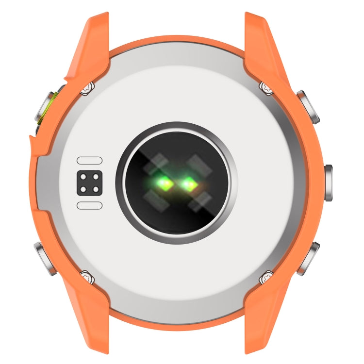 For Garmin MARQ 2 Armor Hollow Watch Protective Case(Orange) by buy2fix