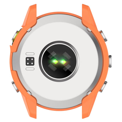 For Garmin MARQ 2 Armor Hollow Watch Protective Case(Orange) by buy2fix