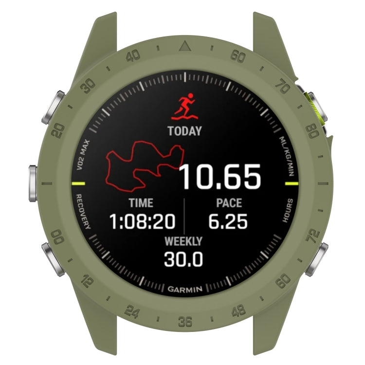 For Garmin MARQ 2 Armor Hollow Watch Protective Case(Jungle Green) by buy2fix