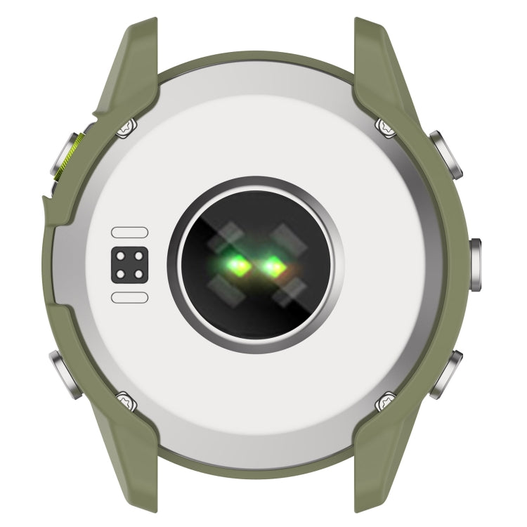 For Garmin MARQ 2 Armor Hollow Watch Protective Case(Jungle Green) by buy2fix