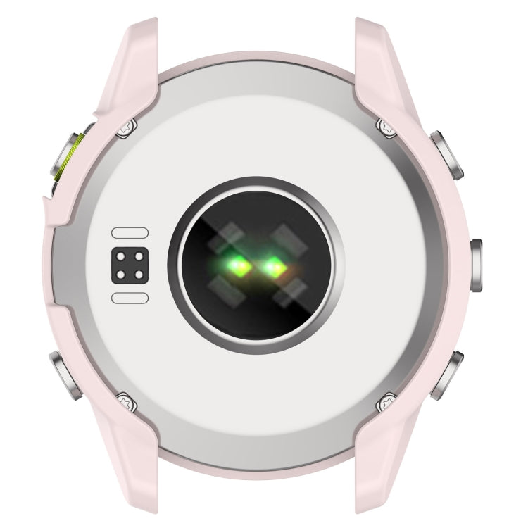 For Garmin MARQ 2 Armor Hollow Watch Protective Case(Light Pink) by buy2fix