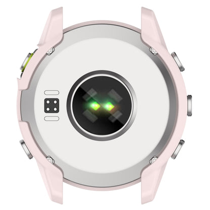 For Garmin MARQ 2 Armor Hollow Watch Protective Case(Light Pink) by buy2fix