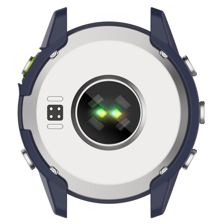 For Garmin MARQ 2 Armor Hollow Watch Protective Case(Midnight Blue) by buy2fix