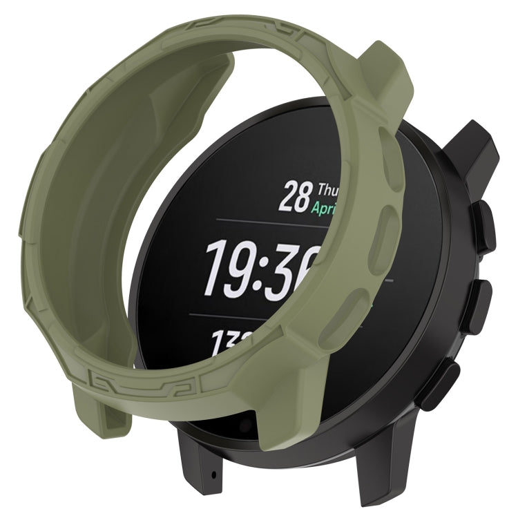 For Suunto 9 Peak Pro / 9 Peak Armor Hollow Watch Protective Case(Jungle Green) by buy2fix