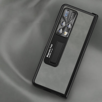 For Huawei Mate X2 5G Napa Texture All-inclusive Phone Case(Coffee) - Huawei Cases by buy2fix | Online Shopping UK | buy2fix