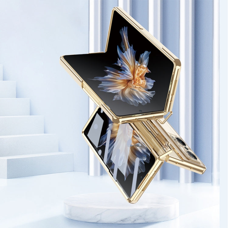 For Honor Magic Vs Phantom Series Integrated Folding Phone Case(Black) - Honor Cases by buy2fix | Online Shopping UK | buy2fix