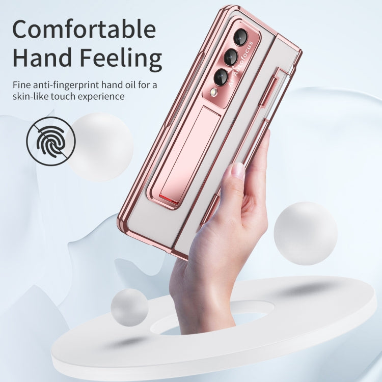For Samsung Galaxy Z Fold3 5G Phantom Series Integrated Folding Phone Case(Rose Gold) - Galaxy Phone Cases by buy2fix | Online Shopping UK | buy2fix
