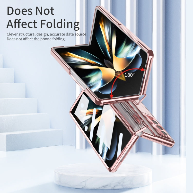 For Samsung Galaxy Z Fold3 5G Phantom Series Integrated Folding Phone Case(Rose Gold) - Galaxy Phone Cases by buy2fix | Online Shopping UK | buy2fix