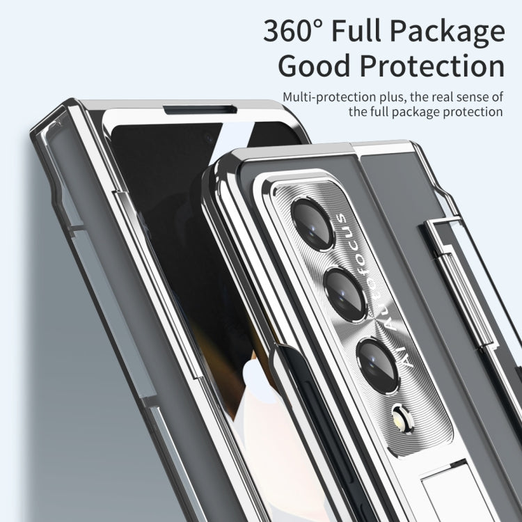 For Samsung Galaxy Z Fold3 5G Phantom Series Integrated Folding Phone Case(Silver) - Galaxy Phone Cases by buy2fix | Online Shopping UK | buy2fix