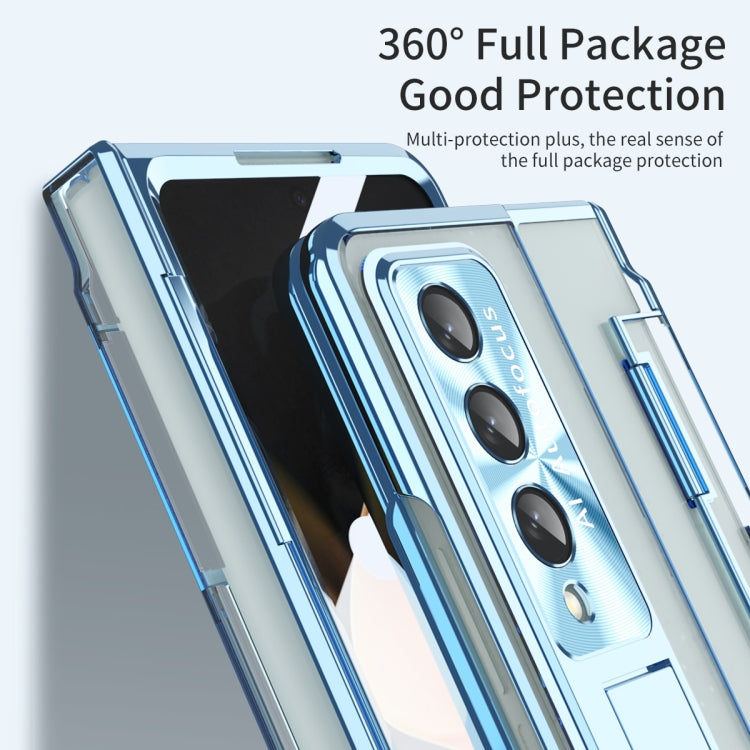 For Samsung Galaxy Z Fold3 5G Phantom Series Integrated Folding Phone Case(Blue) - Galaxy Phone Cases by buy2fix | Online Shopping UK | buy2fix