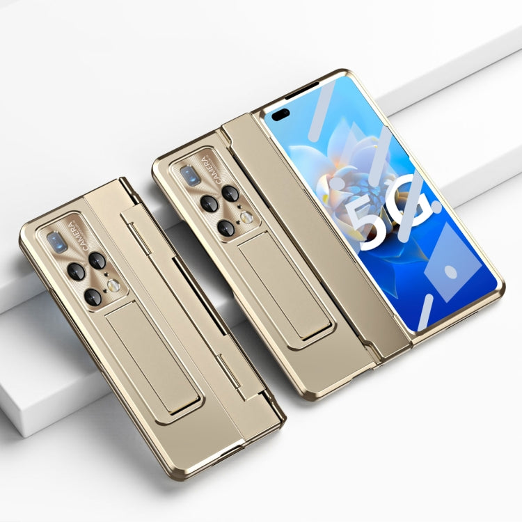 For Huawei Mate X2 Integrated Folding Phone Case with Hinge(Champagne Gold) - Huawei Cases by buy2fix | Online Shopping UK | buy2fix