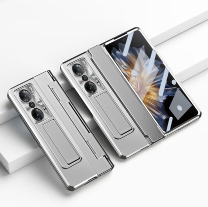 For Honor Magic Vs Integrated Folding Phone Case with Hinge(Silver) - Honor Cases by buy2fix | Online Shopping UK | buy2fix