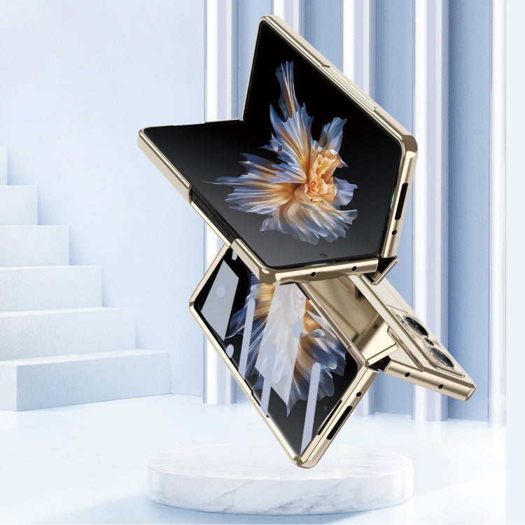 For Honor Magic Vs Integrated Folding Phone Case with Hinge(Silver) - Honor Cases by buy2fix | Online Shopping UK | buy2fix