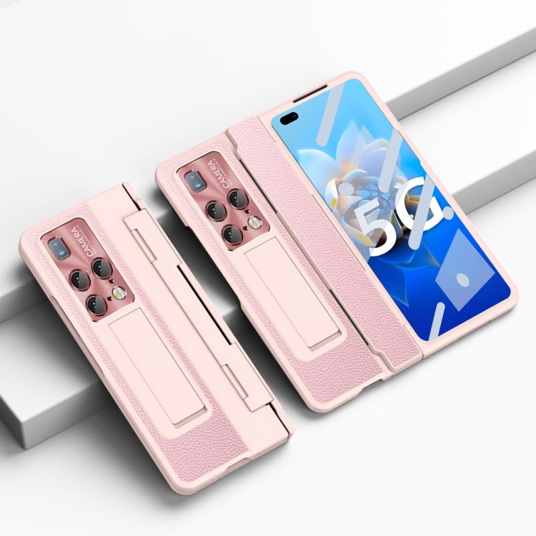 For Huawei Mate X2 Integrated Full Coverage Phone Case with Hinge(Pink) - Huawei Cases by buy2fix | Online Shopping UK | buy2fix