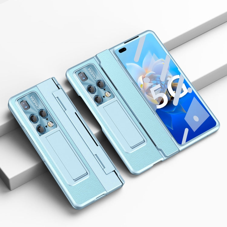 For Huawei Mate X2 Integrated Full Coverage Phone Case with Hinge(Blue) - Huawei Cases by buy2fix | Online Shopping UK | buy2fix