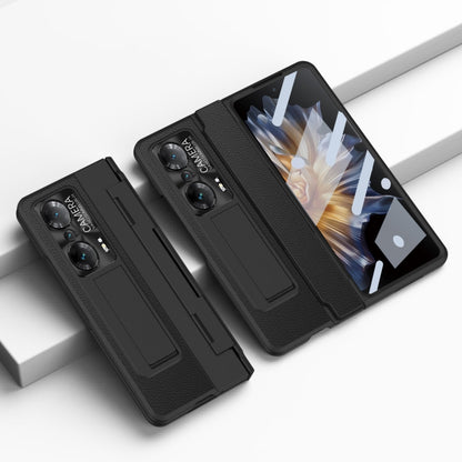 For Honor Magic Vs Integrated Full Coverage Phone Case with Hinge(Black) - Honor Cases by buy2fix | Online Shopping UK | buy2fix