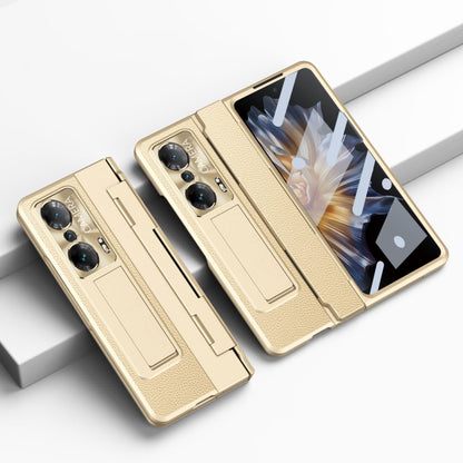 For Honor Magic Vs Integrated Full Coverage Phone Case with Hinge(Gold) - Honor Cases by buy2fix | Online Shopping UK | buy2fix