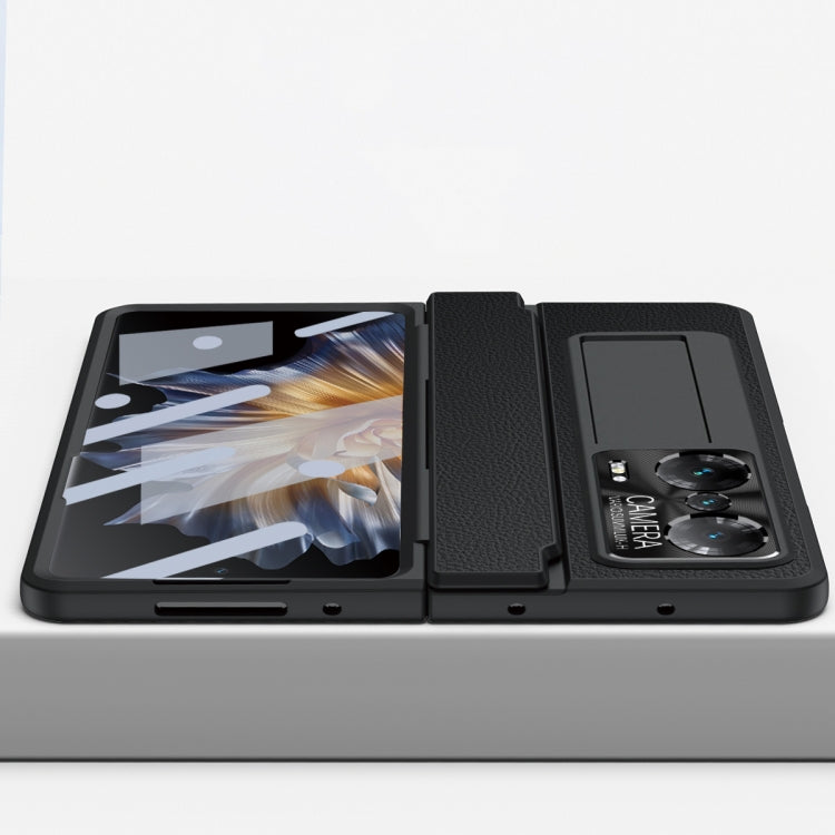 For Honor Magic Vs Integrated Full Coverage Phone Case with Hinge(Black) - Honor Cases by buy2fix | Online Shopping UK | buy2fix